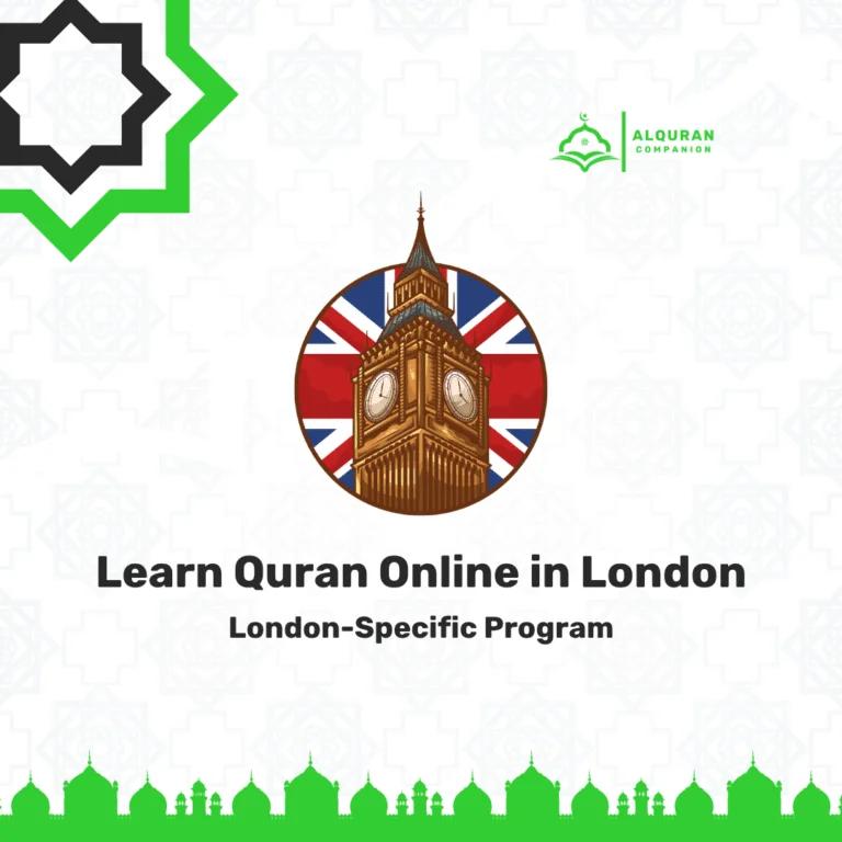 Learn Quran Online in London | Al Quran Companion